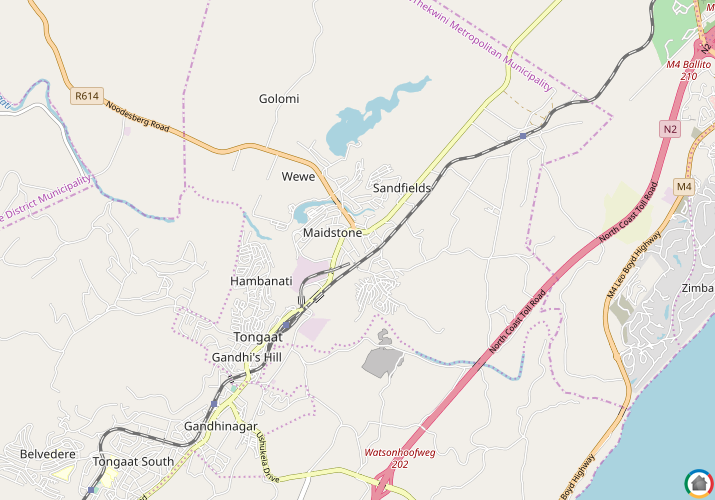 Map location of Fairbreeze